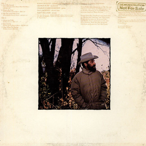 Sonny Rollins ~ Easy Living (Vinyl) - Djungel & Jazz