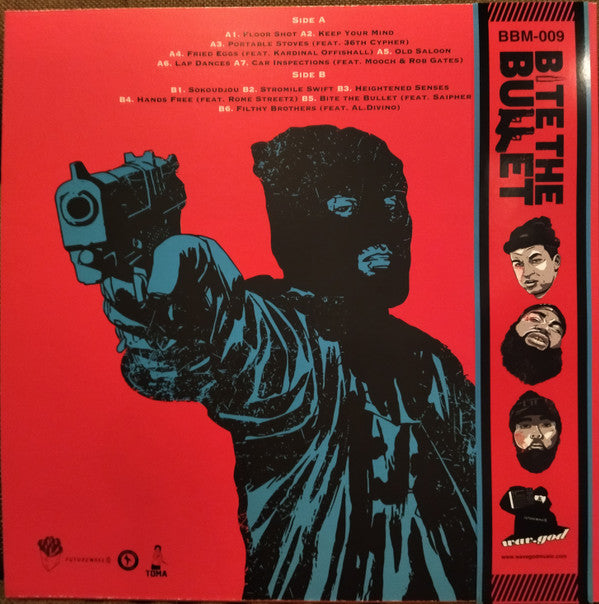 Daniel Son (2), Asun Eastwood & Futurewave (2) : Bite The Bullet (LP, Album, Ltd, RE, Inf)