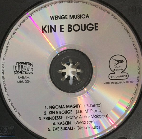 Wenge Musica ~ Kin É Bougé (Vinyl) - Djungel & Jazz