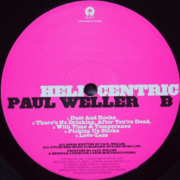 Paul Weller ~ Heliocentric (Vinyl) - Djungel & Jazz