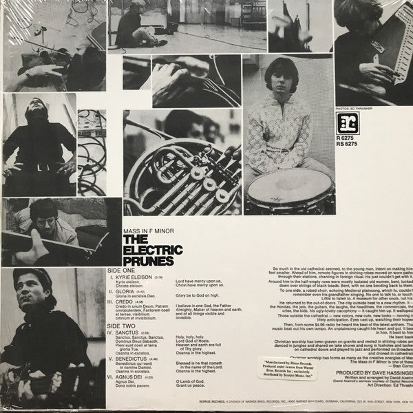 The Electric Prunes : Mass In F Minor (LP, Album, Ltd, RE, 180)