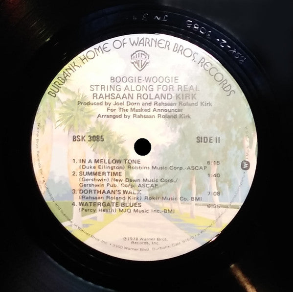 Roland Kirk ~ Boogie-Woogie String Along For Real (Vinyl) - Djungel & Jazz