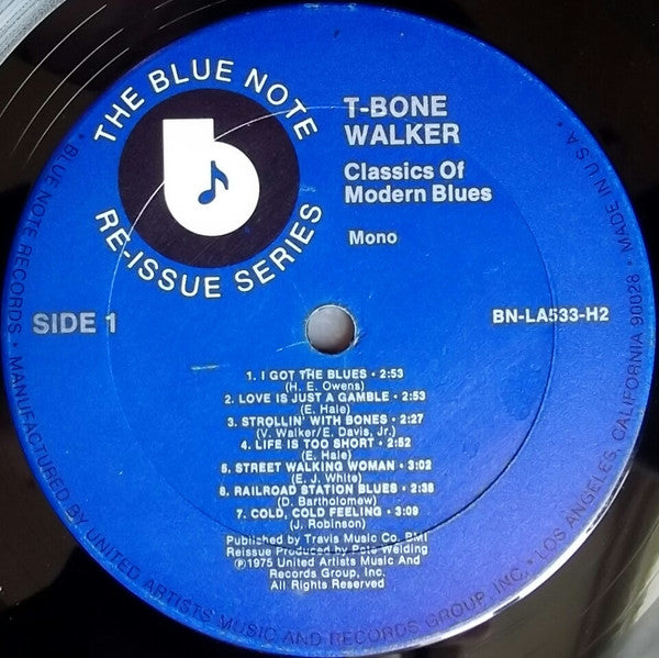 T-Bone Walker ~ Classics Of Modern Blues (Vinyl) - Djungel & Jazz