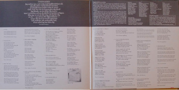 Sundsvalls Kammarkör ~ Tystnad/Tankar/Toner - Till Dig Som Vill Ha Stillhet, Som Vill Lyssna, Mediter, Vara I Fred... (Vinyl) - Djungel & Jazz