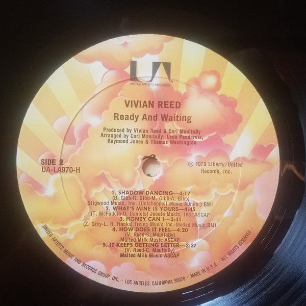 Vivian Reed ~ Ready And Waiting (Vinyl) - Djungel & Jazz
