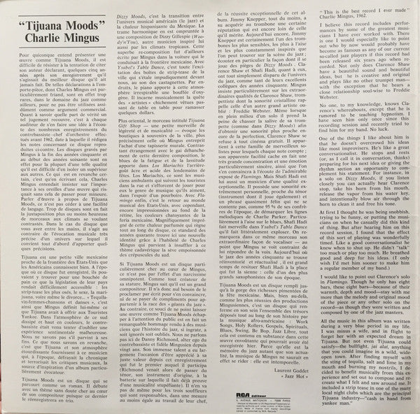 Charlie Mingus* : Tijuana Moods (LP, RE, Gat)