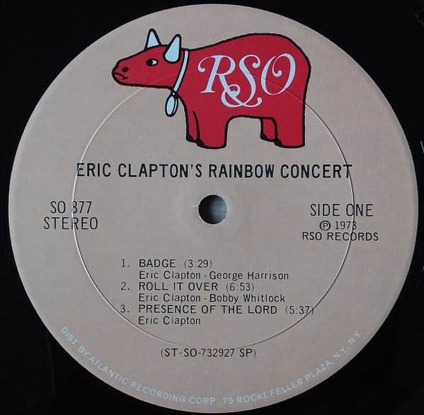 Eric Clapton ~ Eric Clapton's Rainbow Concert (Vinyl) - Djungel & Jazz