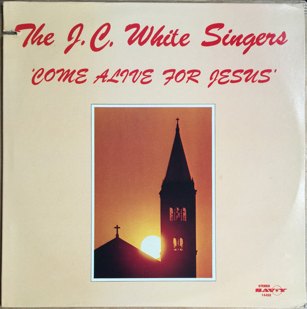The J.C. White Singers ~ Come Alive For Jesus (Vinyl) - Djungel & Jazz