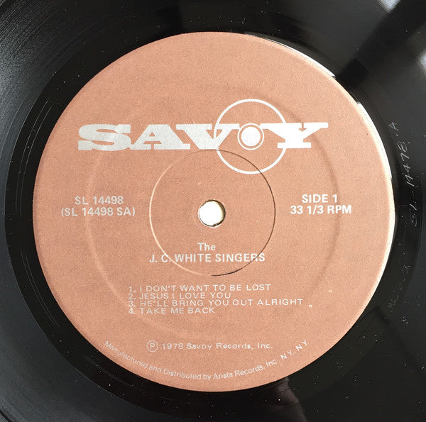 The J.C. White Singers ~ Come Alive For Jesus (Vinyl) - Djungel & Jazz
