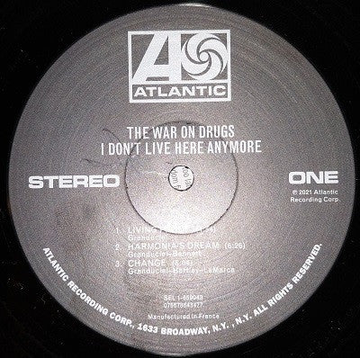 The War On Drugs ~ I Don't Live Here Anymore (Vinyl) - Djungel & Jazz