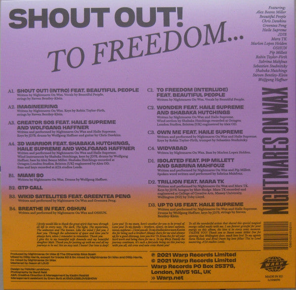 Nightmares On Wax ~ Shout Out! To Freedom... (Vinyl) - Djungel & Jazz