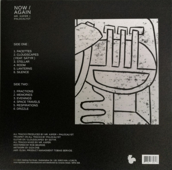 Mr. Käfer + Phlocalyst : Now / Again (LP, Album)