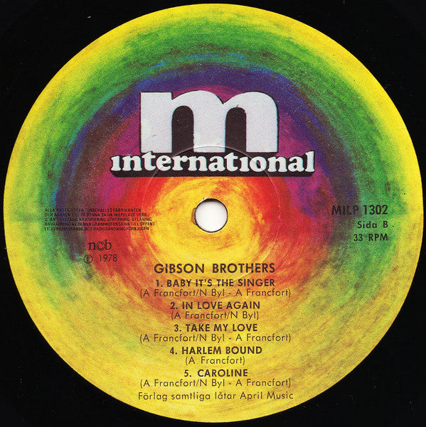 Gibson Brothers ~ By Night (Vinyl) - Djungel & Jazz