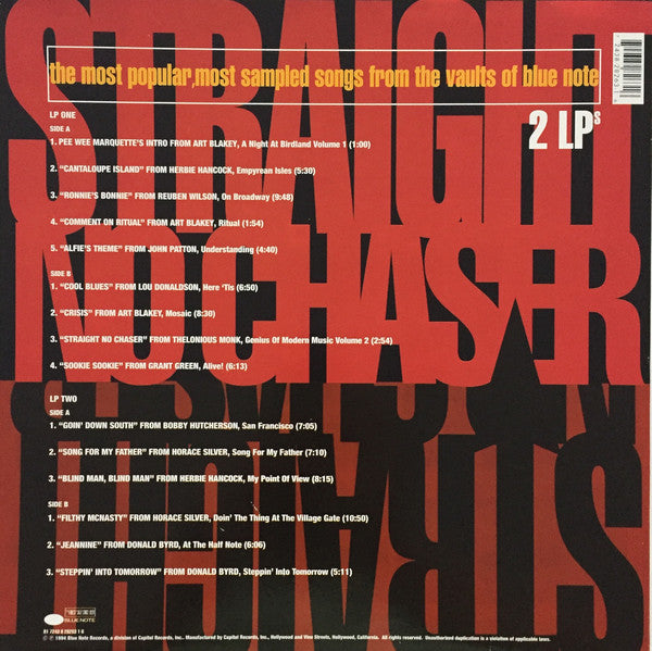 Various ~ Straight No Chaser (The Most Popular, Most Sampled Songs From The Vaults Of Blue Note) (Vinyl) - Djungel & Jazz