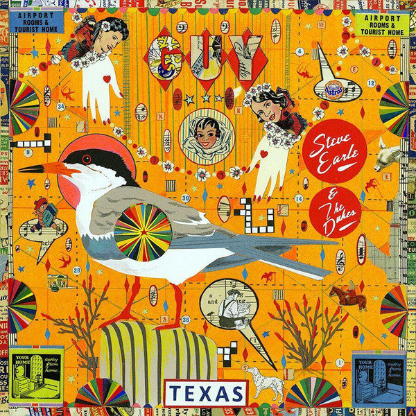 Steve Earle & The Dukes : Guy (2xLP, Album, Ltd, RE, Ora)