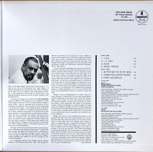 Charles Mingus ~ Mingus Mingus Mingus Mingus Mingus (Vinyl) - Djungel & Jazz