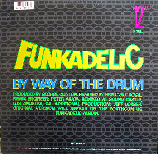 Funkadelic ~ By Way Of The Drum (Vinyl) - Djungel & Jazz