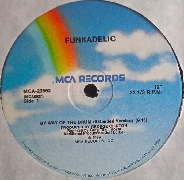Funkadelic ~ By Way Of The Drum (Vinyl) - Djungel & Jazz