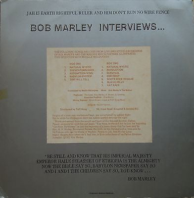 Bob Marley : Interviews... (LP)