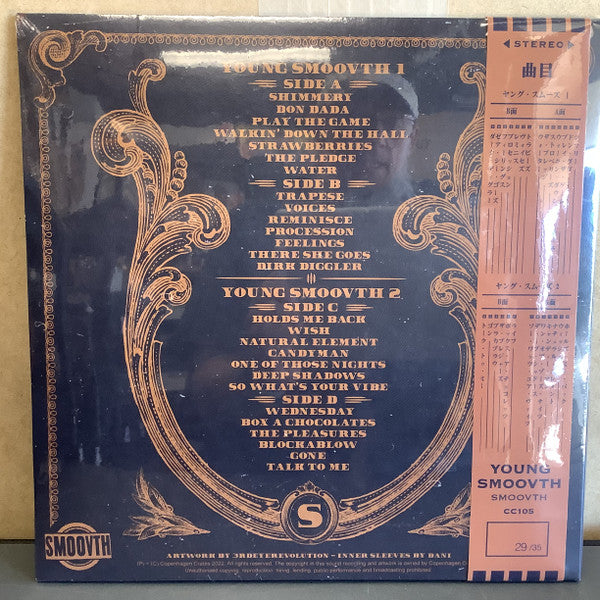 Smoovth : Young Smoovth 1 & 2 (2xLP, Album, Dlx, Ltd, Num, Obi)