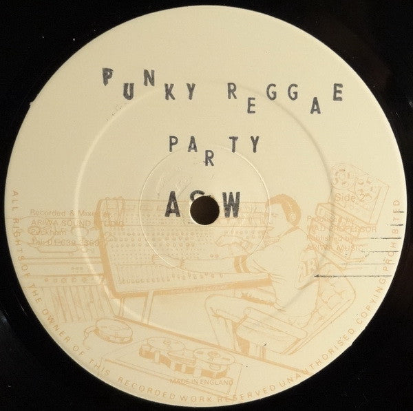 Anti Social Workers And Mad Professor : Punky Reggae Party (LP, Album, Old)