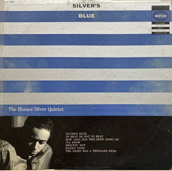 The Horace Silver Quintet ~ Silver's Blue (Vinyl) - Djungel & Jazz