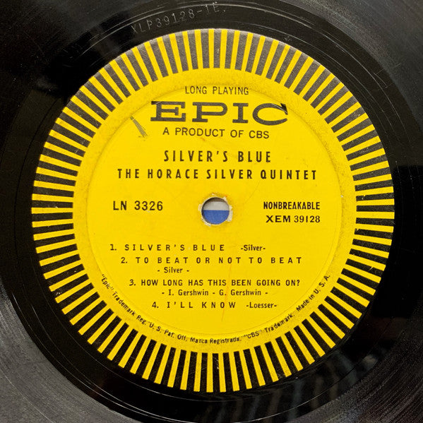 The Horace Silver Quintet ~ Silver's Blue (Vinyl) - Djungel & Jazz