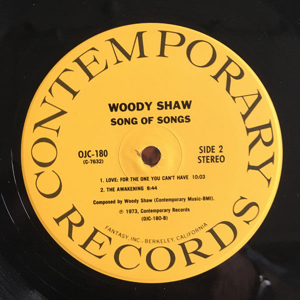 Woody Shaw ~ Song Of Songs (Vinyl) - Djungel & Jazz