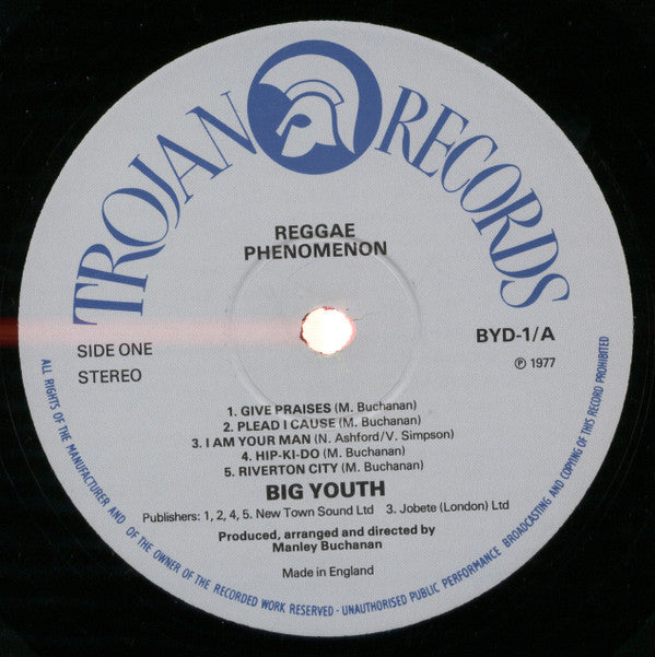 Big Youth : Reggae Phenomenon (2xLP)