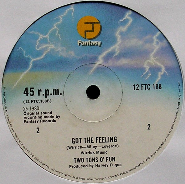 Two Tons O' Fun : Just Us (12", Single)