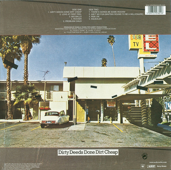 AC/DC ~ Dirty Deeds Done Dirt Cheap (Vinyl) - Djungel & Jazz