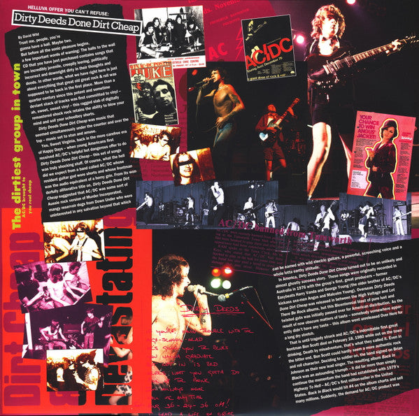 AC/DC ~ Dirty Deeds Done Dirt Cheap (Vinyl) - Djungel & Jazz