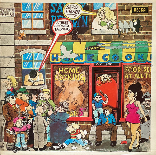 Savoy Brown : Street Corner Talking (LP, Album, Gre)