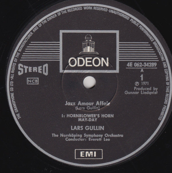 Lars Gullin ~ Jazz Amour Affair (Vinyl) - Djungel & Jazz