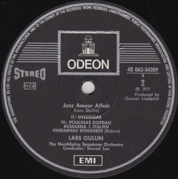 Lars Gullin ~ Jazz Amour Affair (Vinyl) - Djungel & Jazz