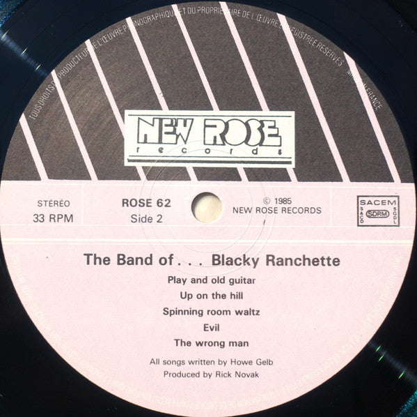 The Band Of Blacky Ranchette ~ The Band Of Blacky Ranchette (Vinyl) - Djungel & Jazz