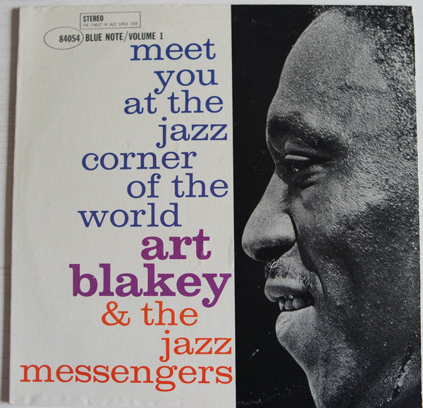 Art Blakey & The Jazz Messengers : Meet You At The Jazz Corner Of The World (Volume 1) (LP, Album, RE)