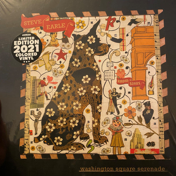 Steve Earle : Washington Square Serenade (LP, Album, Ltd, Gol)