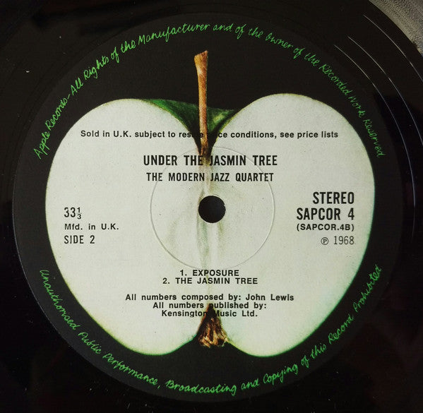 The Modern Jazz Quartet ~ Under The Jasmin Tree (Vinyl) - Djungel & Jazz