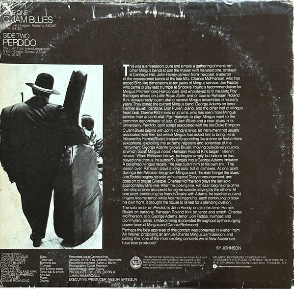 Charles Mingus : Mingus At Carnegie Hall (LP, Album, PR )