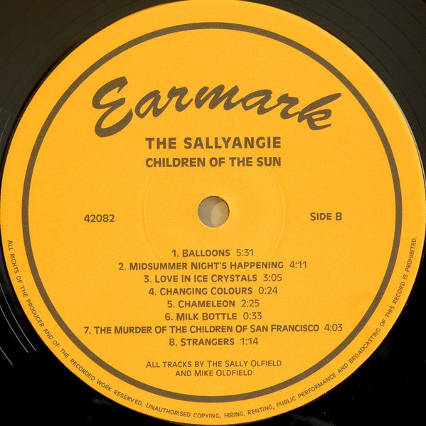 The Sallyangie ~ Children Of The Sun (Vinyl) - Djungel & Jazz