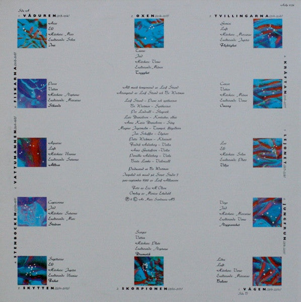 Leif Strand ~ Zodiak - De Tolv Temperamenten (Vinyl) - Djungel & Jazz