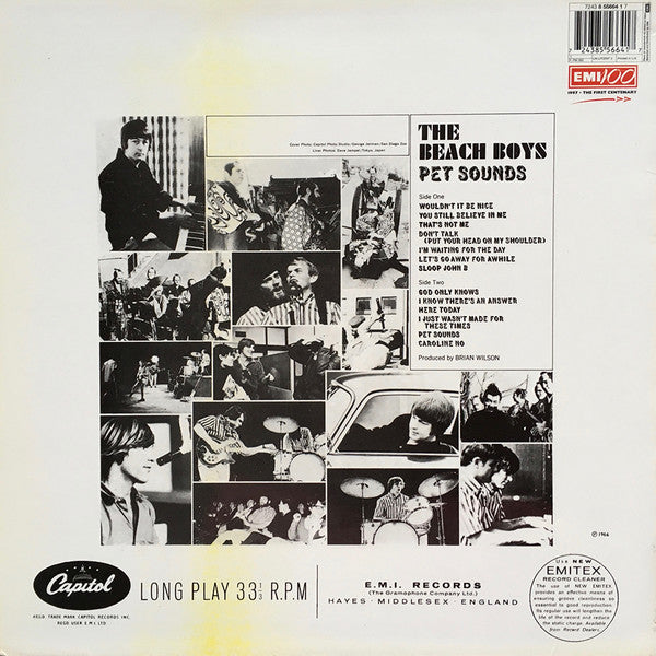 The Beach Boys ~ Pet Sounds (Vinyl) - Djungel & Jazz