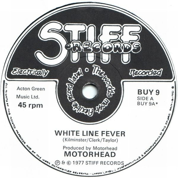 Motörhead : Leaving Here / White Line Fever (7", Single)