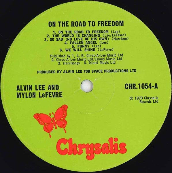 Alvin Lee & Mylon LeFevre ~ On The Road To Freedom (Vinyl) - Djungel & Jazz