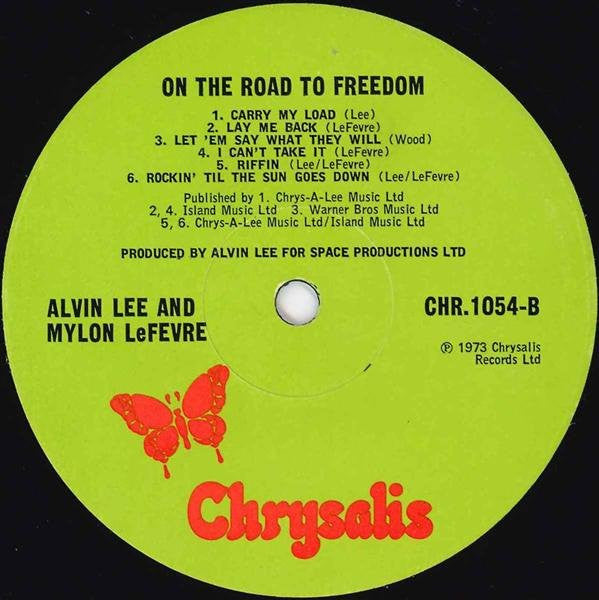 Alvin Lee & Mylon LeFevre ~ On The Road To Freedom (Vinyl) - Djungel & Jazz