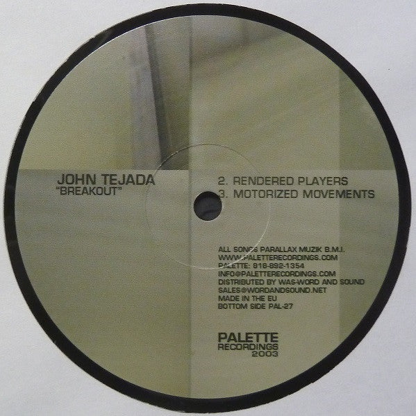 John Tejada ~ Breakout (Vinyl) - Djungel & Jazz