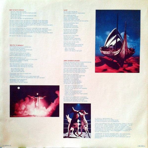 Midnight Oil ~ Red Sails In The Sunset (Vinyl) - Djungel & Jazz