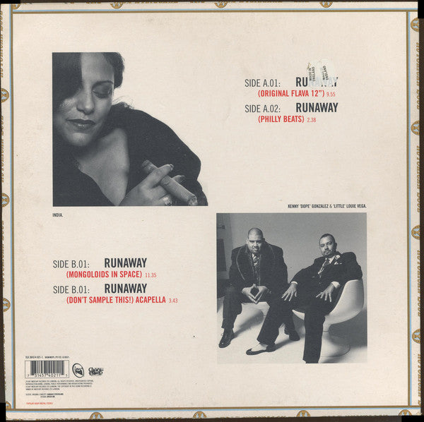 Nuyorican Soul Featuring India ~ Runaway (Vinyl) - Djungel & Jazz