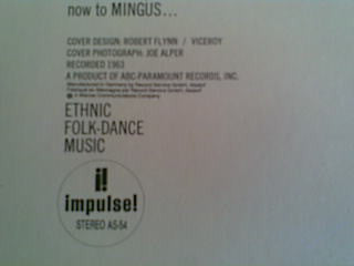 Charles Mingus : Mingus Mingus Mingus Mingus Mingus (LP, RE, Gat)